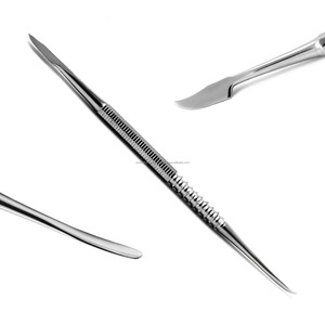Juego de 3 herramientas dentales premium para modelar cera, instrumentos de laboratorio de acero inoxidable con agarre moleteado y doble punta - Product Image 4