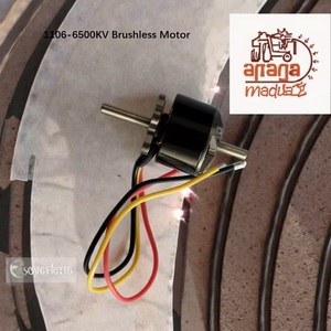 공장 직영 맞춤 제작 지원 1106-5500-6500KV DC 브러시리스 슬롯카 모터 1/24 스케일 호환 고속 KC 레이싱 - Product Image 4