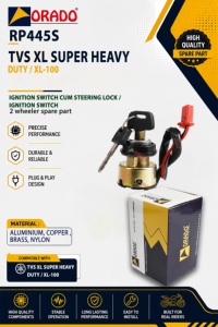 สวิตช์กุญแจรถมอเตอร์ไซค์ tvs xl super heavy duty xl 100 คุณภาพส่งออก สำหรับอะไหล่รถสองล้อ อินเดีย ออราโด - Product Image 4