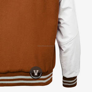 Best Quality Letterman Varsity <b>Jackets</b> Wool Body Genuine Leather Sleeves Winter Wear <b>Smart</b> and Stylish <b>Men's</b> <b>Jacket</b> - Product Image 4
