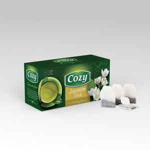 ถุงชาแบบใช้แล้วทิ้ง2024ถุงชาถุงทรงปิรามิดปิดด้วยความร้อนตราสีทองอบอุ่น - Product Image 3