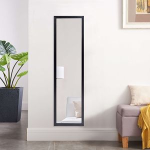 Specchio da Parete Rettangolare Grande 13x49 Colore Nero per Bagno o Soggiorno - Product Image 2