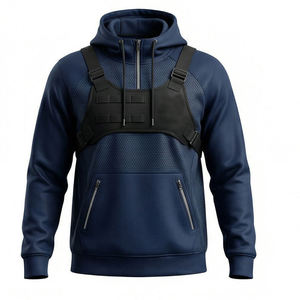 Sudadera Táctica con Bolsillos y Sistema de Correas Ajustables, Estilo Urbano y Deportivo - Product Image 1