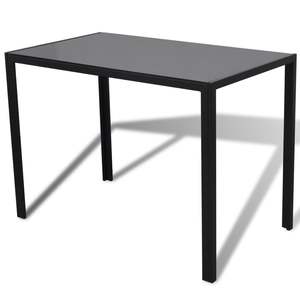 Juego de Mesa y Sillas de Comedor en Blanco y Negro, 4 Piezas, para el Comedor - Product Image 6