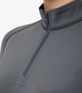ผู้ผลิตเสื้อเบสเลเยอร์ผ้าสเตรชสำหรับขี่ม้าพร้อมโลโก้สั่งทำ - Product Image 3