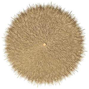 Parasol Tiki en bambou naturel et feuilles de bananier, diamètre 59,1 pouces, pour usage en terrasse - Product Image 4