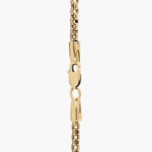Pendentif vertical de luxe pour homme en or blanc avec diamant naturel rond taille brillant - Product Image 6