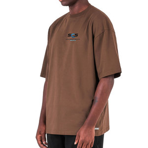 Camiseta de Talla Personalizada en Stock, Hecha de Algodón y Poliéster, Camiseta Oversize, Camiseta Oversize Más Vendida, Precio Bajo - Product Image 3