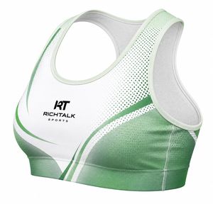 Sujetador Deportivo de Alta Sujeción para Mujer, Transpirable, Ecológico, de Secado Rápido, Diseño Simple con Transferencia de Calor, Servicio OEM, Diseño Personalizado, Precio Bajo, Superventas - Product Image 3