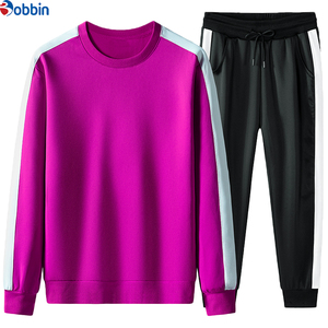 ชุดกีฬาแฟชั่นสุดฮิต ชุดออกกำลังกายผู้ชาย เสื้อคอกลม กางเกงวอร์มขายาว ชุดเซ็ตสองชิ้น เสื้อพูลโอเวอร์ ชุดวิ่งออกกำลังกาย - Product Image 6