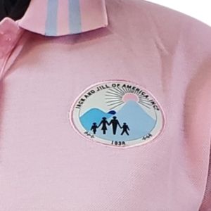 เสื้อโปโลปักลายสีชมพูสำหรับผู้หญิง แขนสั้นลำลอง ชุดยูนิฟอร์มธุรกิจสำหรับทุกวัน เสื้อผ้าสไตล์ชีวิตประจำวันที่สวมใส่สบาย - Product Image 4