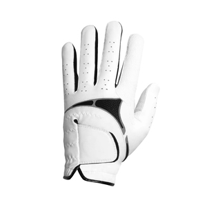 Gants de sport respirants haut de gamme CHARR INDUSTRIEs, best-sellers, à doigts complets, fermeture auto-agrippante, ultra-doux, en cuir véritable Cabretta pour le golf - Product Image 2