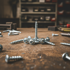 สกรูเกลียวปล่อยหัวกลม PDC รุ่น 8 เมตริก/นิ้ว สำหรับงานไม้ ขันเองได้ หัวฟิลลิปส์/โปซิไดรฟ์ ชุบสังกะสี เหล็กกล้าคาร์บอน/สแตนเลส เกรด 4 - Product Image 1