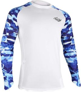 Relicstar Vente en gros Séchage rapide Respirant Anti-bactérien Grande taille Unisexe Spandex/Polyester Camouflage Protection solaire Pêche - Product Image 2