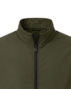 Chaqueta Bomber Ligera Personalizada Verde Oliva para Hombre, Chaqueta Cortavientos Casual con Cierre Completo, Cuello Alto, Estilo Urbano Otoñal - Product Image 5