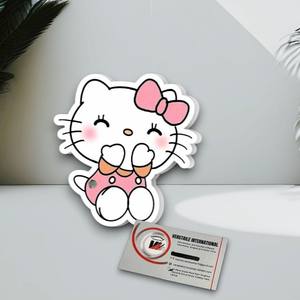 Herramientas de Belleza para Artistas de Extensión de Pestañas: Placas Acrílicas Magnéticas Personalizadas con Diseño de Hello Kitty, Lazo Rosa, Diamantes, Corazones, Cuadrados y Flores - Product Image 2