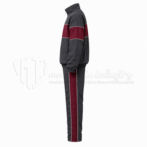 Ensemble coupe-vent d'hiver, couleur unie, couleurs personnalisées, design 2 en 1, respirant, fermeture éclair, fin, grande taille, vente en gros - Product Image 5