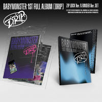 BABYMONSTER - 1er ÁLBUM COMPLETO [DRIP] ZIP, CD Oficial de Kpop Coreano para Todas las Edades, Modelo YGP0485