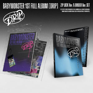 BABYMONSTER - 1er ÁLBUM COMPLETO [DRIP] ZIP Álbum Oficial de Kpop Coreano en CD - Product Image 2