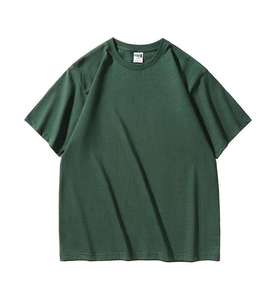 Oversized Heavyweight Men Cotton T Shirt Custom Logo Printing Crew Neck Streetwear Casual T Shirt Plus Size OEM - Product Image 5