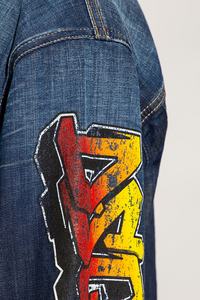 Chaqueta vaquera con estilo informal para hombre, venta al por mayor, talla grande, para exteriores, Vintage - Product Image 6