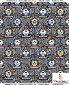 Luxury African Wax Print Fabric Manufacturer Custom University Anniversary Convention Celebration Textile Supplier OEM ODM - Product Image 6