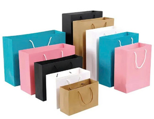 Eco Friendly Kraft <b>Paper</b> Box Shopping Bag Vietnam Manufacturer Custom Printed Packaging Bag Factory Direct Bulk Wholesale - Product Image 4