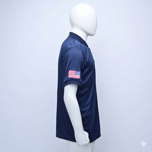 เสื้อโปโลผู้ชาย ระบายอากาศได้ดี แห้งเร็ว แขนสั้น สวมใส่สบาย เหมาะสำหรับฤดูร้อน ชุดกีฬา กอล์ฟ ขายส่งเสื้อโปโล - Product Image 6