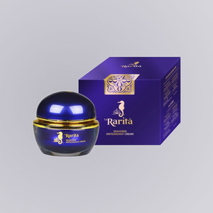 Crème coréenne K-Beauty Rarita Seahorse Antioxidant Cream 50ml Fabriquée en Corée, lotion pour le visage, anti-âge, produits de soin de la peau - Product Image 3