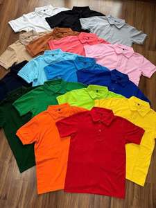 Unisex <b>White</b> Basic T-Shirt Adult & Kids Casual Wear Simple Design <b>Plain</b> Front Back Short Sleeve Cotton Look Apparel OEM Service - Product Image 4
