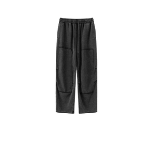 Fleece Baggy <b>Trousers</b> Winter Warm Sweatpants Loose Fit Joggers - Product Image 1