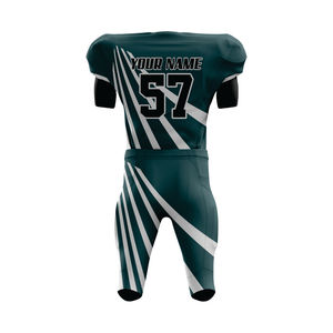 Ensemble de maillots de sport Elite End Zone Performance Uniform Warrior Nation American Jersey Set Precision Play - Product Image 2