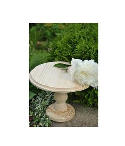 Support à gâteau décoratif en bois avec base robuste pour table de desserts de fête de fiançailles et rassemblements festifs - Product Image 1