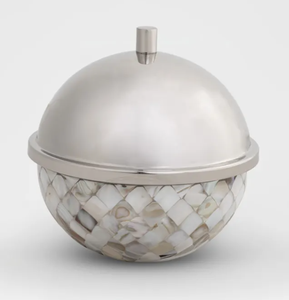 ถาดอุ่นอาหารสแตนเลสทรงกลมพร้อมฝาครอบ สำหรับโรงแรมและร้านอาหาร - Product Image 1