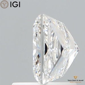 Anillo de Compromiso con Diamante Cultivado en Laboratorio CVD de 1.50 Quilates, Color D, Claridad VVS1, con Certificado IGI, Corte Princesa - Product Image 3