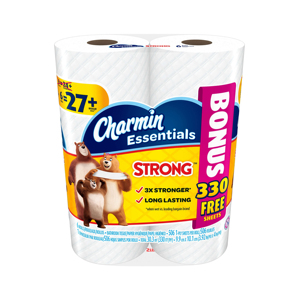 Papier toilette Mega Rolls, 32 rouleaux, 231 feuilles, C-harmin Ultra Soft Extra Per Roll, papier toilette de luxe doux pour la salle de bain - Product Image 5