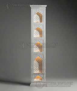 Pilar Tradicional de Fibra Dorada para Decoración de Bodas, Uso Interior/Exterior, Entrega Rápida, Shobha Jain Impex Delhi India - Product Image 6