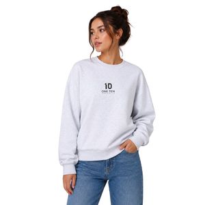 เสื้อสเวตเชิ้ตวินเทจทรงวีฟวอชสำหรับผู้หญิง ผ้าคอตตอนผสมเนื้อนุ่ม สวมใส่สบาย แขนยาว เหมาะสำหรับกิจกรรมกลางแจ้งและไลฟ์สไตล์ลำลอง - Product Image 1