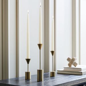 Charmant porte-bougie en acier, décoration élégante faite à la main pour salon, bureau, réception de mariage, hôtel, décoration intérieure - Product Image 3