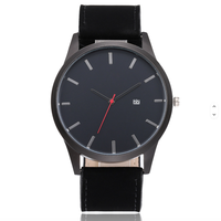 Nouvelle montre, montre-bracelet à quartz unisexe, best-seller, tendance, décontractée, rétro, avec bracelet en cuir et affichage de la date.