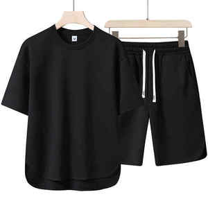 Conjunto de Camiseta y Pantalones Cortos Deportivos para Hombre, Verano 2022, Conjuntos de Camiseta y Pantalones Cortos para Hombre, Mujer y Unisex - Product Image 5