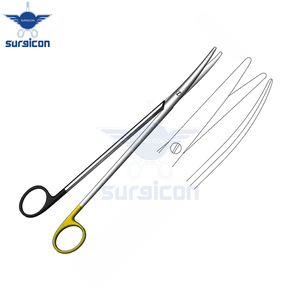 กรรไกรผ่าตัด Metzenbaum Fino ขนาด 26 ซม. / 10-1/4 นิ้ว ปลายทู่โค้ง ใบมีดเดี่ยว หยักแบบ Super Cut TC - Product Image 6