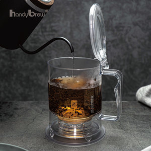 HandyBrew Wholesale <b>Tea</b> Infuser Premium Loose Leaf <b>Tea</b> <b>Maker</b> with Reusable Strainer, BPA-Free, OEM/ODM Ready - Product Image 4