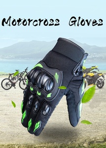 Guantes de Motocross para Carreras Todoterreno, Último Modelo, Color Rojo Sólido Personalizado, Hechos en Pakistán - Product Image 6