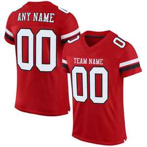 Maillot d'entraînement de football américain vierge, uniforme d'entraînement 100 % polyester, impression par sublimation personnalisée - Product Image 1