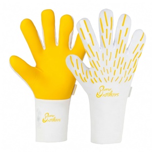 Guantes de Portero con Logotipo Personalizado, Guantes de Portero de Alta Calidad con Protección Extra para los Dedos, Guantes de Portero para Práctica, Soporte OEM - Product Image 2