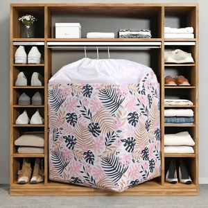 Organisateur de vêtements pliable NAGUAN en tissu non tissé écologique, capacité personnalisable, durable, léger, multifonctionnel, couture - Product Image 1