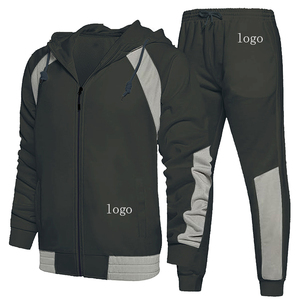 Unisex <b>White</b> <b>2</b> <b>Piece</b> Sports Tracksuit Stand Zipper Long Sleeve Breathable Fleece Waterproof Eco-Friendly Knitted Polyester Gym - Product Image 6