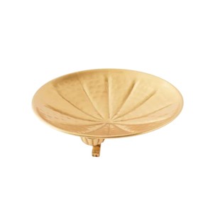 Jabonera Moderna de Lujo, Metálica, Ecológica, Hecha a Mano, Bicolor, Base Plateada y Dorada, Ovalada, Accesorio de Baño para Hogar y Hotel, Venta al Por Mayor - Product Image 3