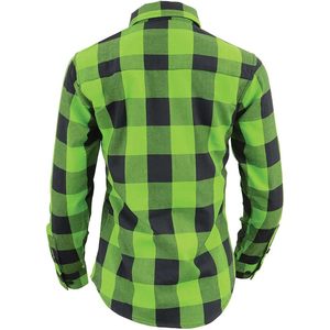 Camisa de Franela 100% Algodón para Mujer, Estilo 2025, Suave, Manga Larga, Corte Holgado, para Motociclismo y Automovilismo - Product Image 3